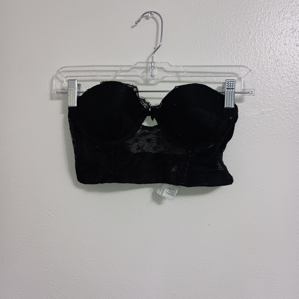 Forever 21 Black Lace Bandeau